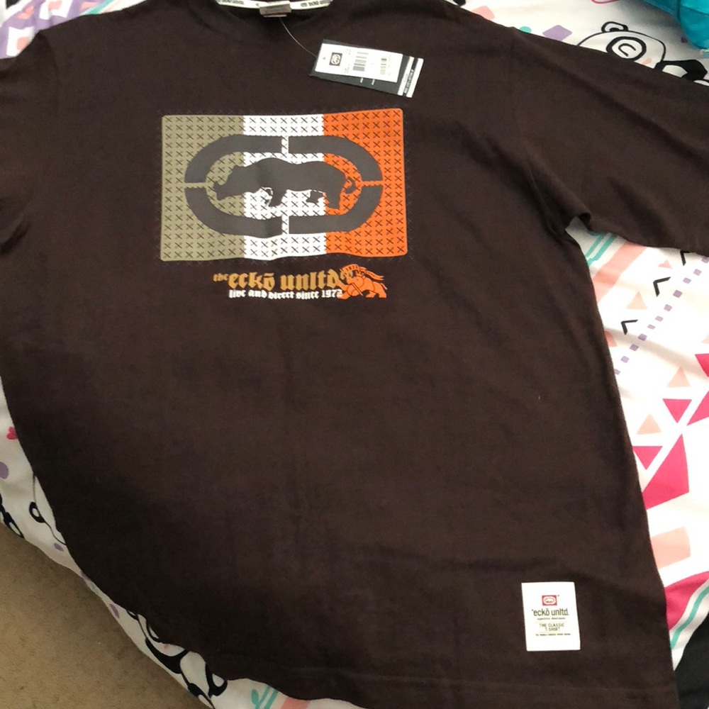 Brown Ecko T-shirt